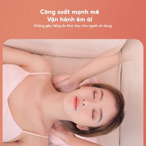 Gối massage hồng ngoại xoay đảo 2 chiều YIJIA YJ-A14 - Dòng pin sạc