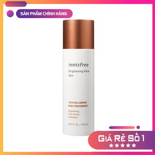 Nước cân bằng dưỡng sáng da 3 trong 1 Innisfree Brightening Pore Skin 150ML