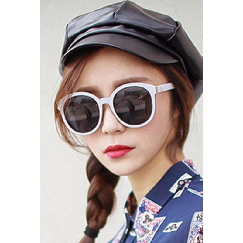 Siêu rẻ kính v tròn màu trắng shop bán sỉ