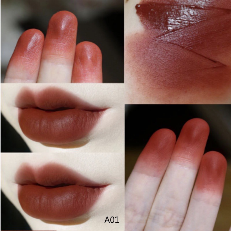 SET SON KEM LÌ HERORANGE FLUFFY LIP GLAZE