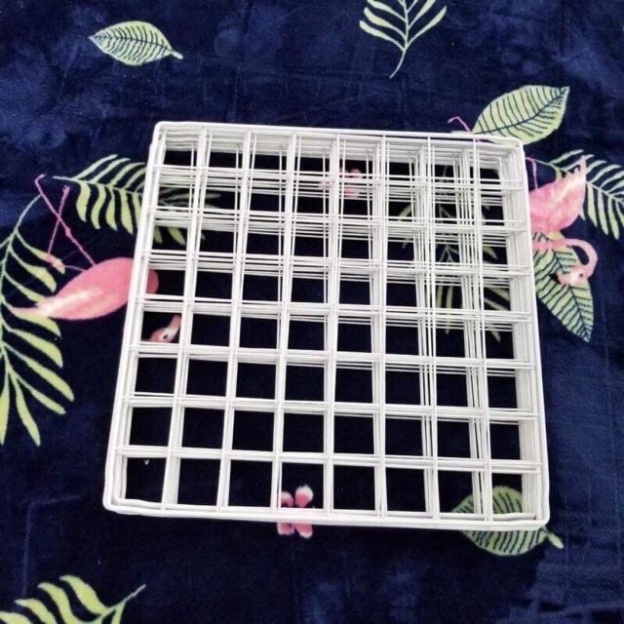 COMBO TỦ LƯỚI TREO QUẦN ÁO 6 Ô 3 MÀU ĐEN, TRẮNG, HỒNG size 35x35cm (Tặng kèm móc sườn)