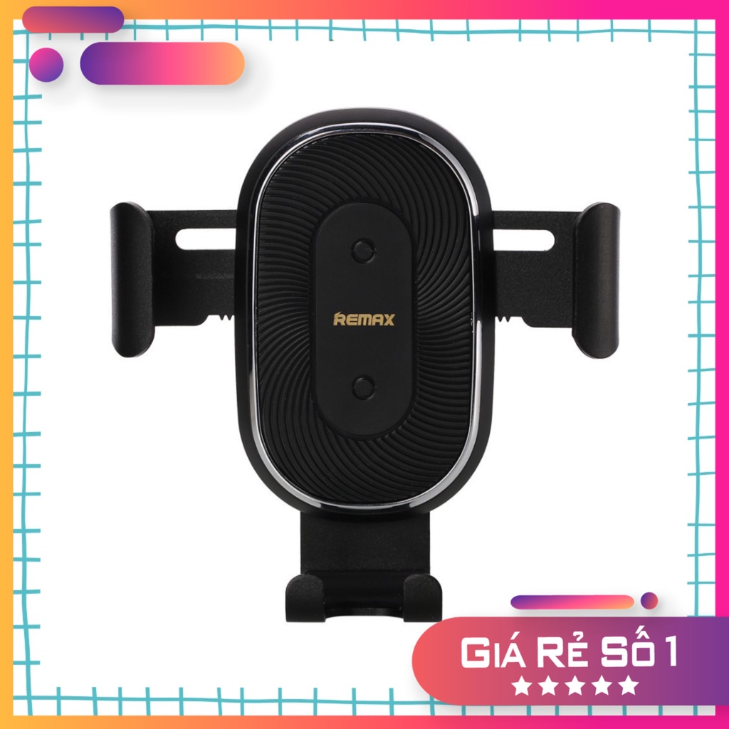 Giá đỡ điện thoại tích hợp sạc không dây cho xe hơi Remax RM-C38