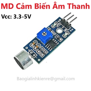 Mạch module cảm biến âm thanh mic 7x9mm