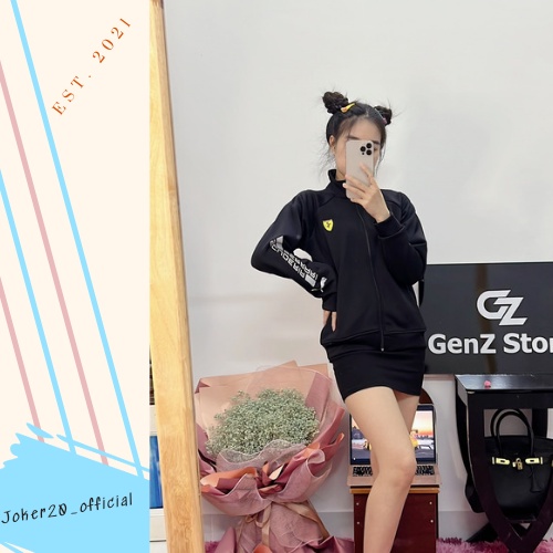Áo khoác ferrari puma chất umi đẹp phù hợp với mọi người joker20_official GZAK045