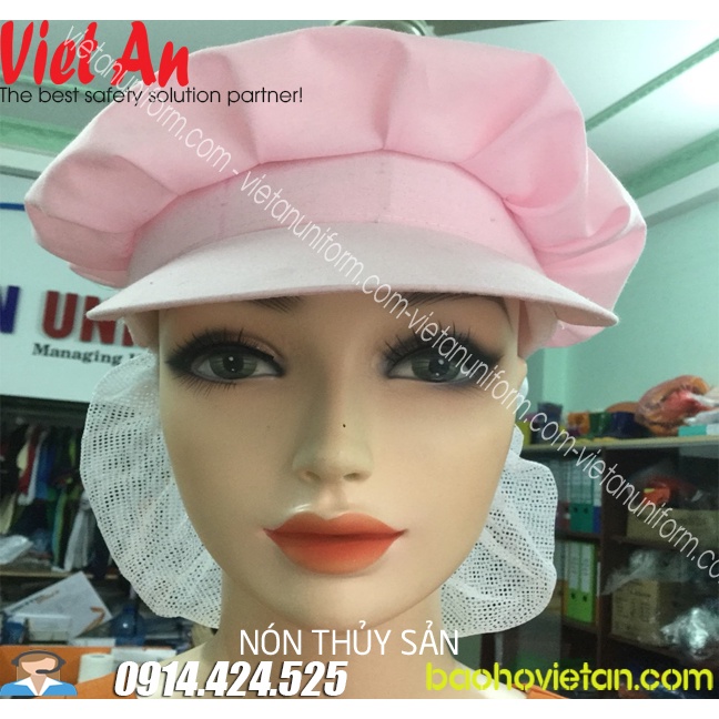 NÓN LƯỚI TRÙM  TÓC HỒNG CHUYÊN DÙNG _ HÌNH CHỤP THẬT