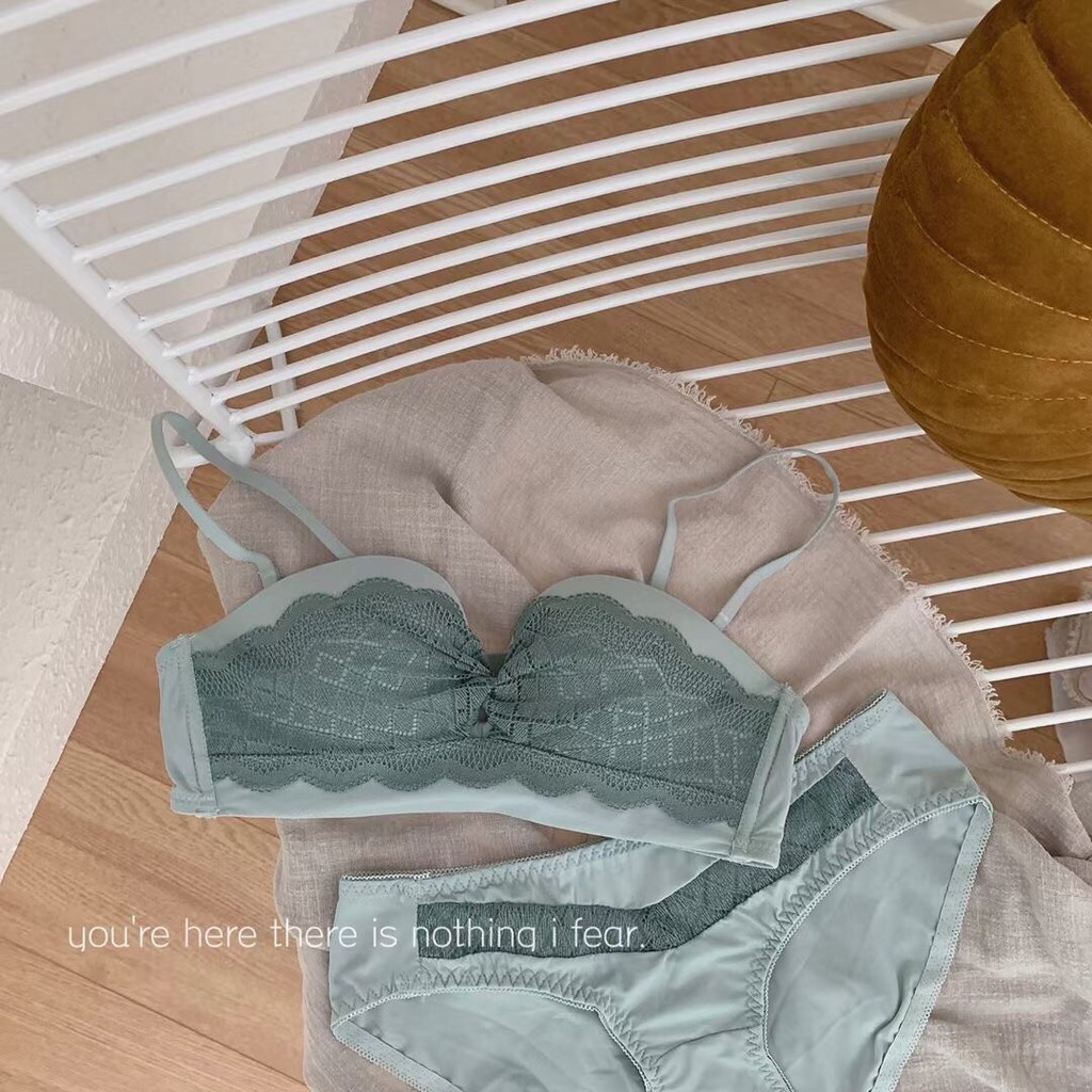 Bộ Quần Áo Lót Nữ - Bộ Bikini Quả Ngang Hàng Quảng Châu Cao Cấp,Phối Ren Tôn Dáng , Mẫu Mới (AL6)