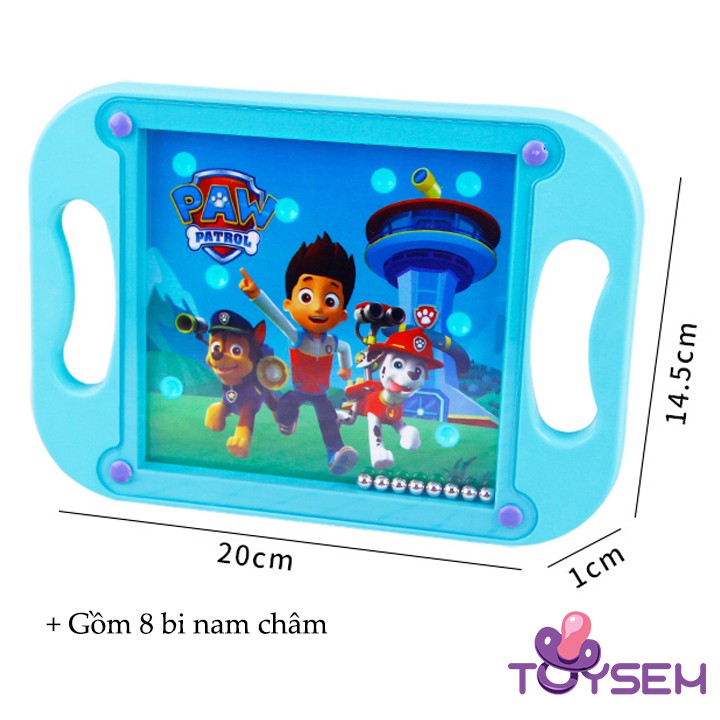 Đồ chơi lăn bi vào lỗ 8 bi loại nhỏ Labyrinth hoặc mê cung Toysem đặt bóng thông minh cho bé - Quà tặng sinh nhật cho bé