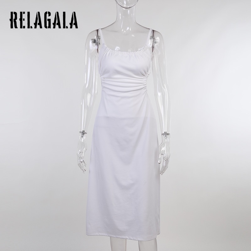 Đầm Dài Hở Vai Dáng Ôm Hở Lưng Thời Trang Cho Nữ