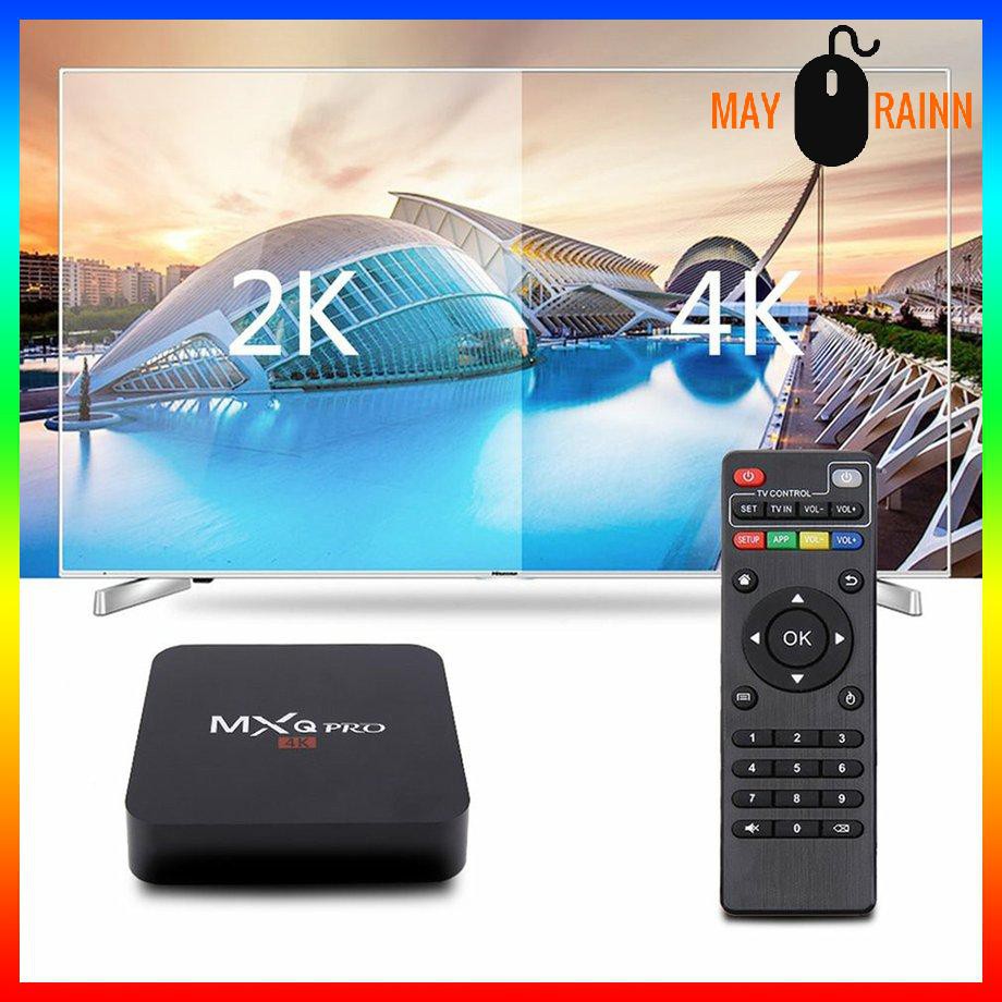 Tv Box Mxq-Pro 8 + 128g Rk3229 Android 7.1 Smart Tv Box Và Phụ Kiện