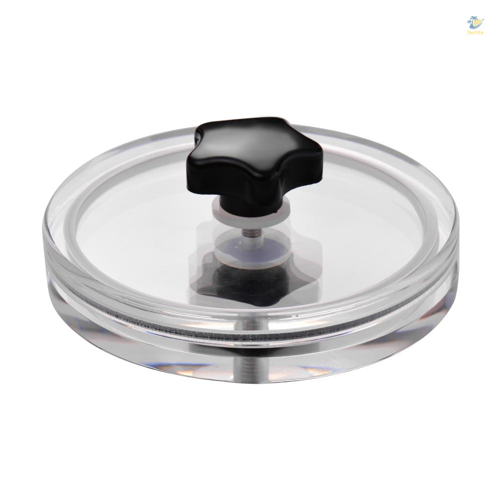 Bộ Dụng Cụ Vệ Sinh Đĩa Than Vinyl Bằng Acrylic Chống Thấm Nước Eelfevn6 Kèm Túi Đựng Và Khăn Lau