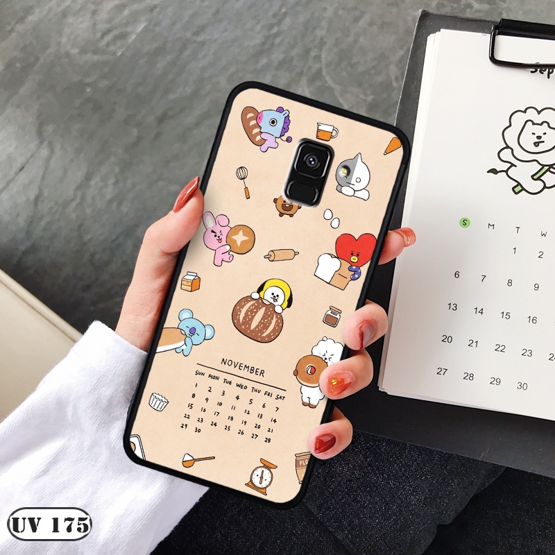 Ốp nhám viền dẻo cho điện thoại Samsung Galaxy A8 2018/ A5 2018