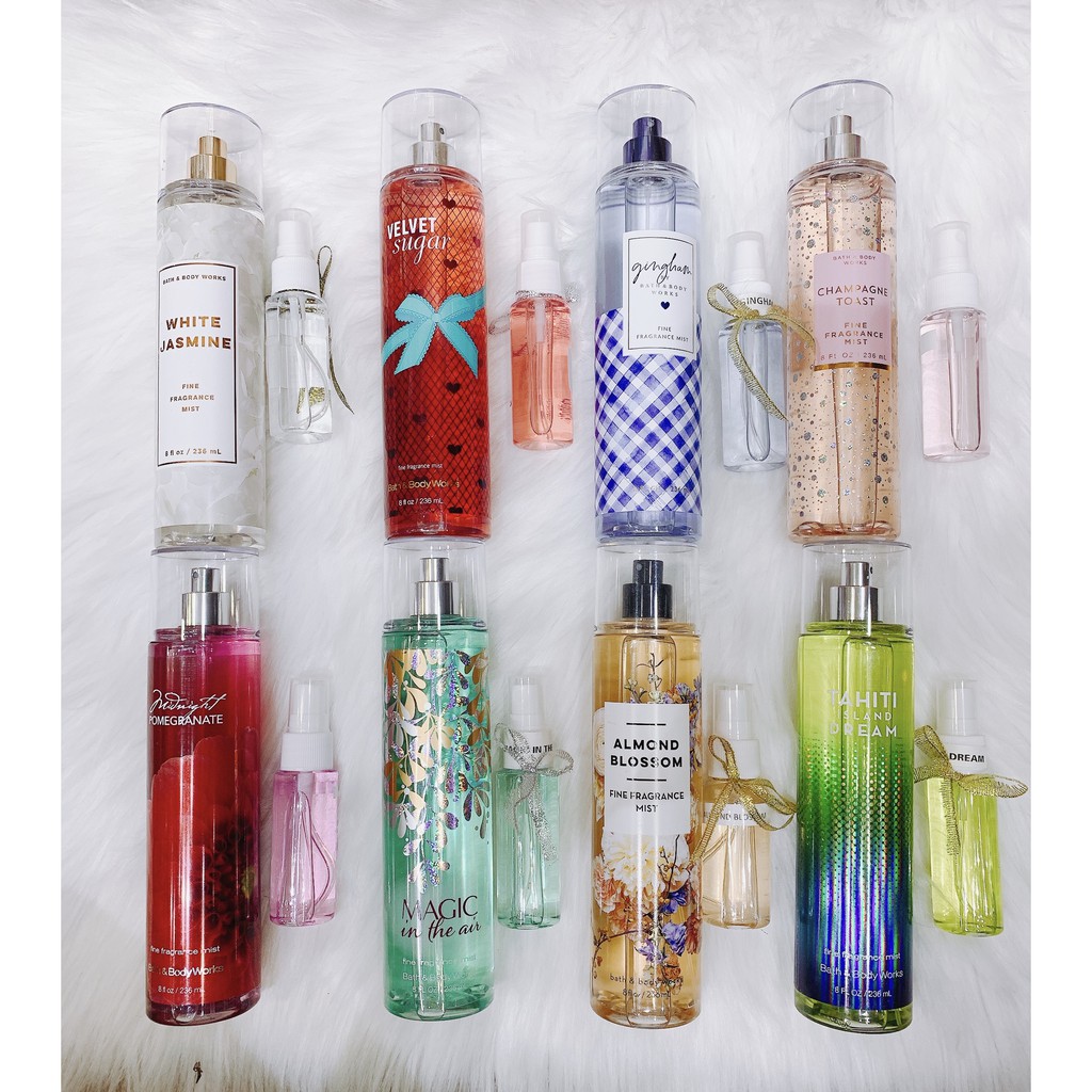 [ BILL MỸ ] (33ML)XỊT THƠM BATH & BODY WORKS NHIỀU MÙI