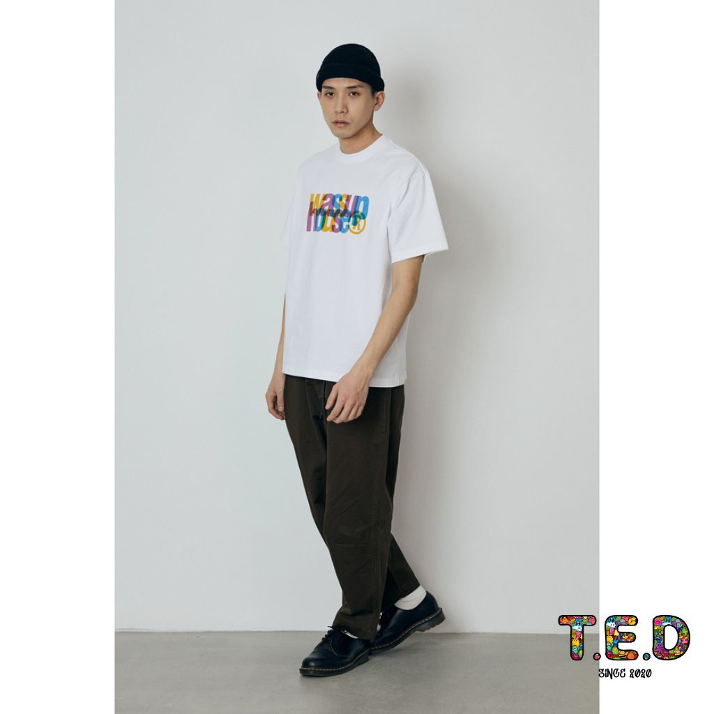 Áo Thun Unisex Wassup House 100% Cotton 250gsm Local Brand T.E.D Chính Hãng
