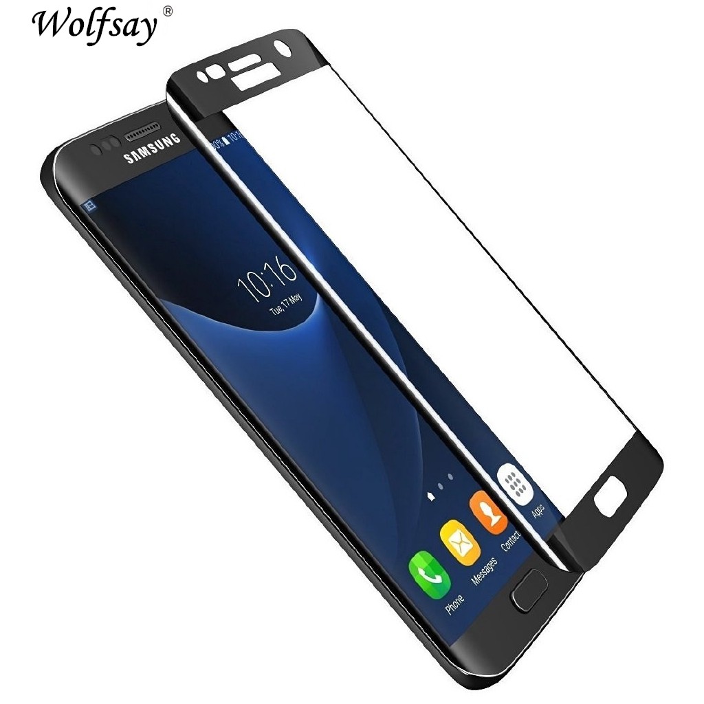 Miếng Dán Cường Lực Toàn Màn Hình Cong 3d Cho Samsung Galaxy S7 Edge