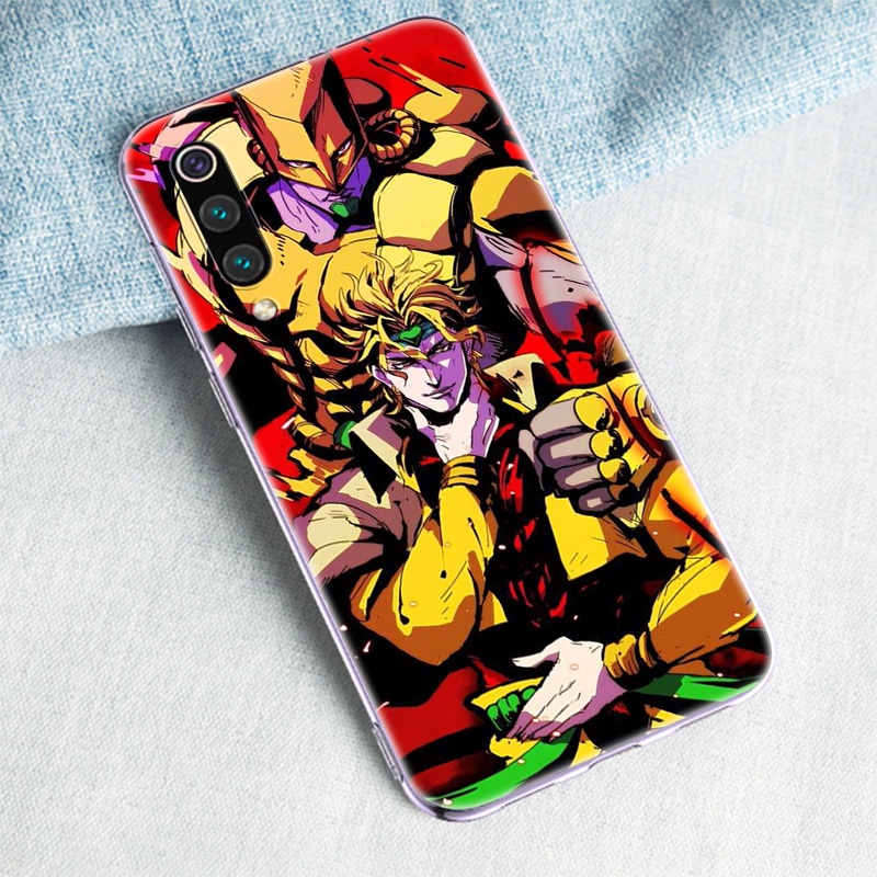 Ốp Điện Thoại Mềm Trong Suốt Hình JoJo Bizarre Adventure Cho Samsung Galaxy S10E S10 S9 S8 + S7 Edge A02 M02 A10 + S9 + S8 + LSY173