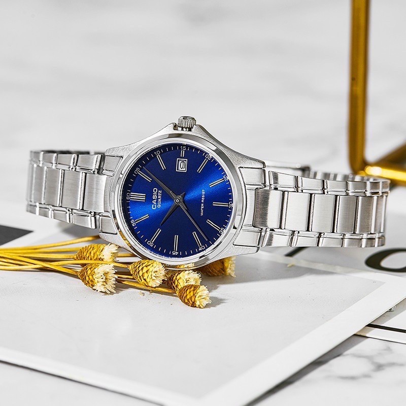 Đồng hồ nữ dây kim loại Casio chính hãng Anh Khuê LTP-1183A-2ADF