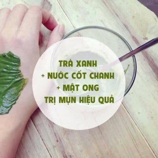 100gr Bột trà xanh Thái Nguyên, bột đậu đỏ thủ công