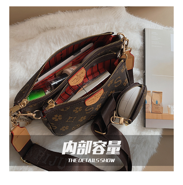 Túi Đeo Chéo JASMIN NOIR Cho Nữ Bằng Da PU Thời Trang