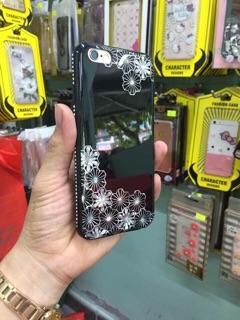 [SALE 10%] Ốp lưng sơn mài 3D đính đá Jetblack cho IPhone 5,6,6P,7,7P
