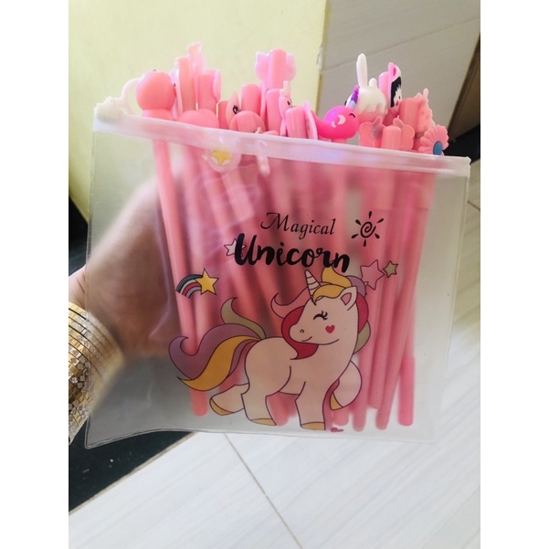 Combo 20 cây bút nuớc hình thú ngộ nghĩnh cho bé(tặng kèm túi Zip)