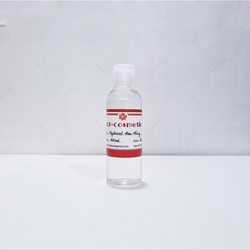 100ml Rose Hydrosol Bulgaria (Nước Hoa Hồng Chưng Cất Nguyên Chất) - Nguyên Liệu Mỹ Phẩm