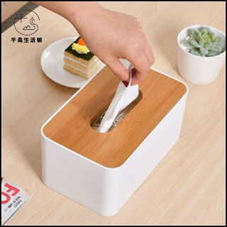 hộp đựng giấy ăn mặt tre