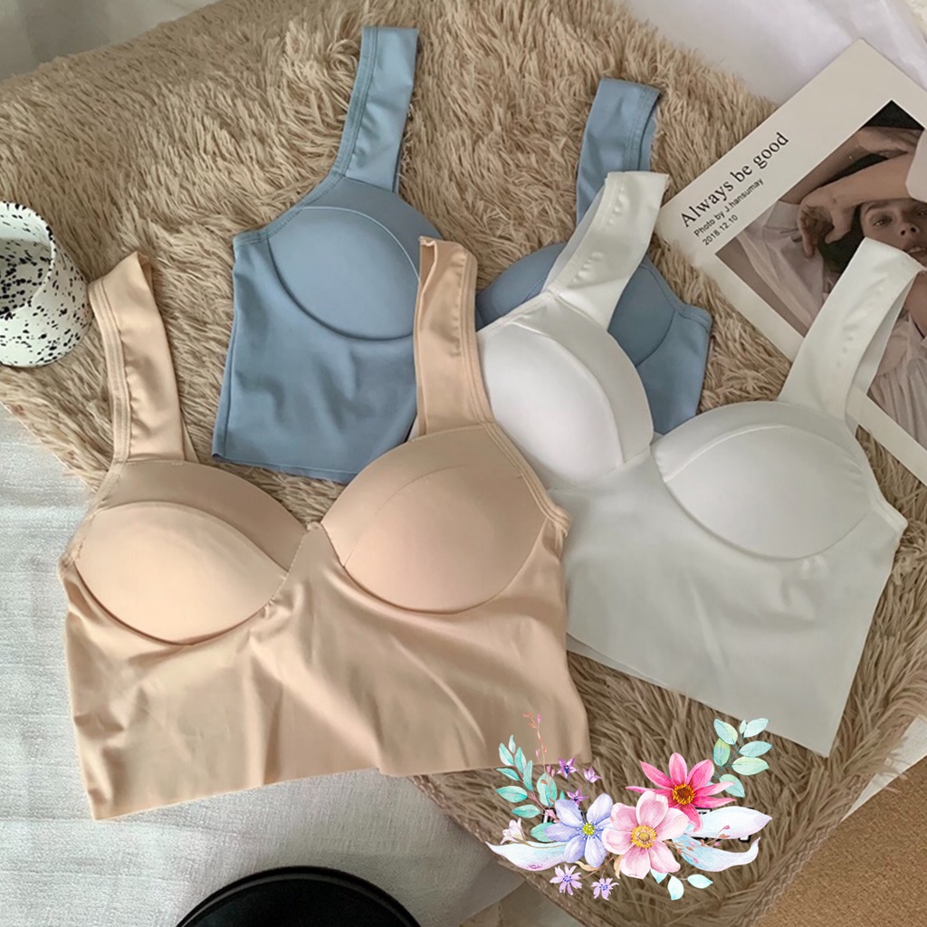 [Loại 1 Túi Zip] Áo Bra Su Cao Cấp Kiểu Mới Hottrend Áo Croptop Siêu Đẹp Co Giãn Thoải Mái Mainia Shop