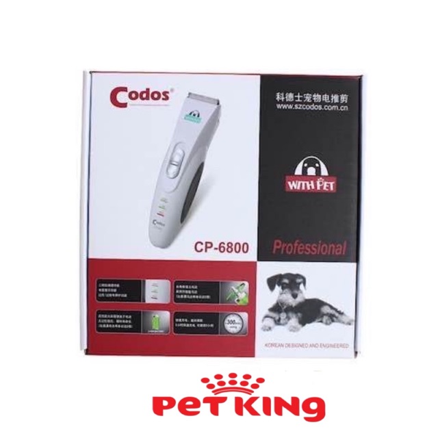 [HÀNG CAO CẤP] Tông đơ Codos CP6800 Cắt Tỉa Tạo Kiểu Lông Cho Thú Cưng