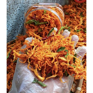 100g khô gà lá chanh cho khách thử có sẵn