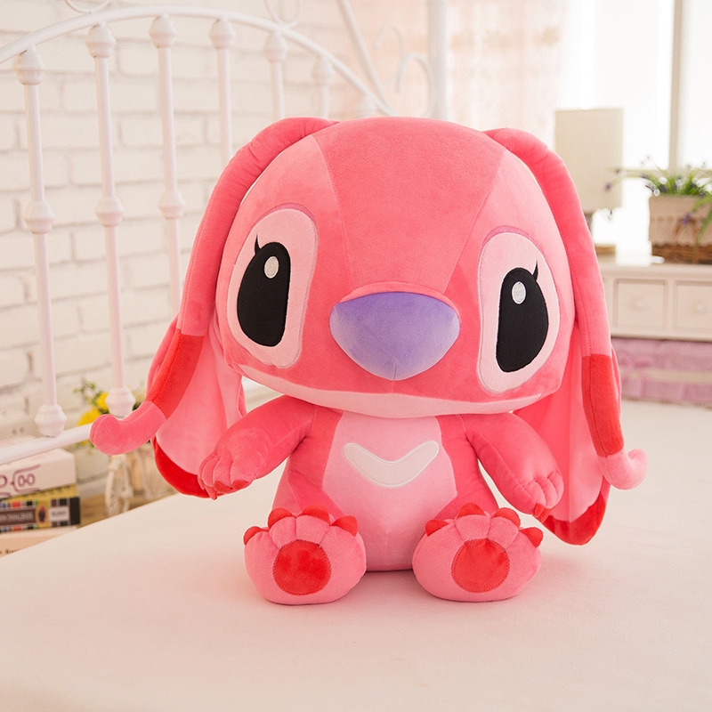 30cm Cute Lilo & Stitch Plush Blue And Pink Soft Stuffed Toy Kid Girl Gift Toys