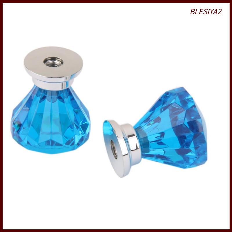 Set 2 Tay Nắm Ngăn Kéo Tủ Đính Pha Lê