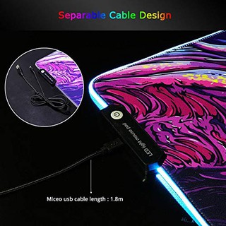 Pad chuột led rgb 800x300 HYPER BEAST