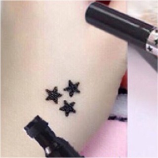 BÚT 2 ĐẦU XĂM SAO, KẺ MẮT - DIY034