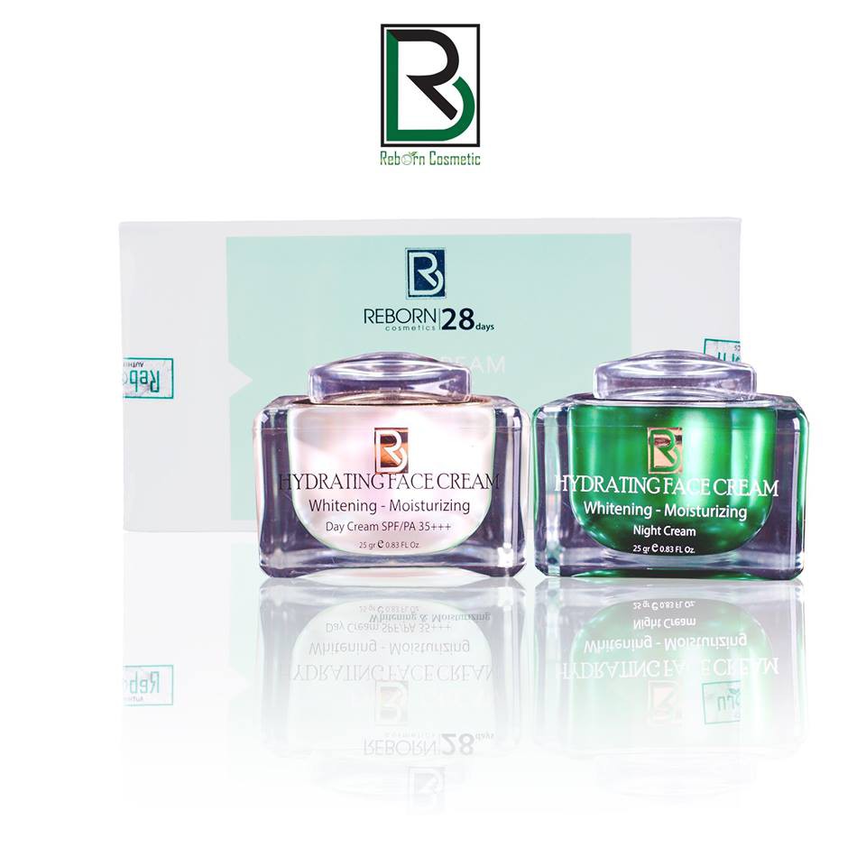 [Nhập Khẩu USA Chính Ngạch] Combo Kem Dưỡng Da Mặt 2 in 1 Reborn Cosmetic ( Làm trắng từ sâu bên trong)