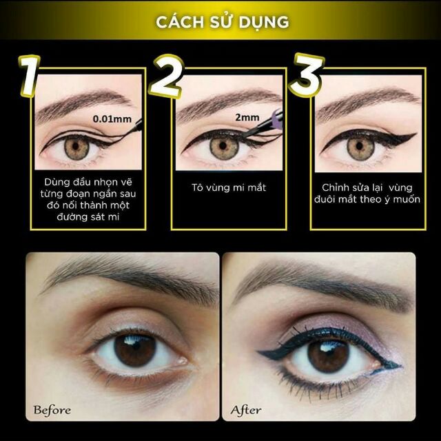 Kẻ mắt nước siêu mảnh MAYBELINE HYPER SHARP POWDER BLACK EYELINER | BigBuy360 - bigbuy360.vn