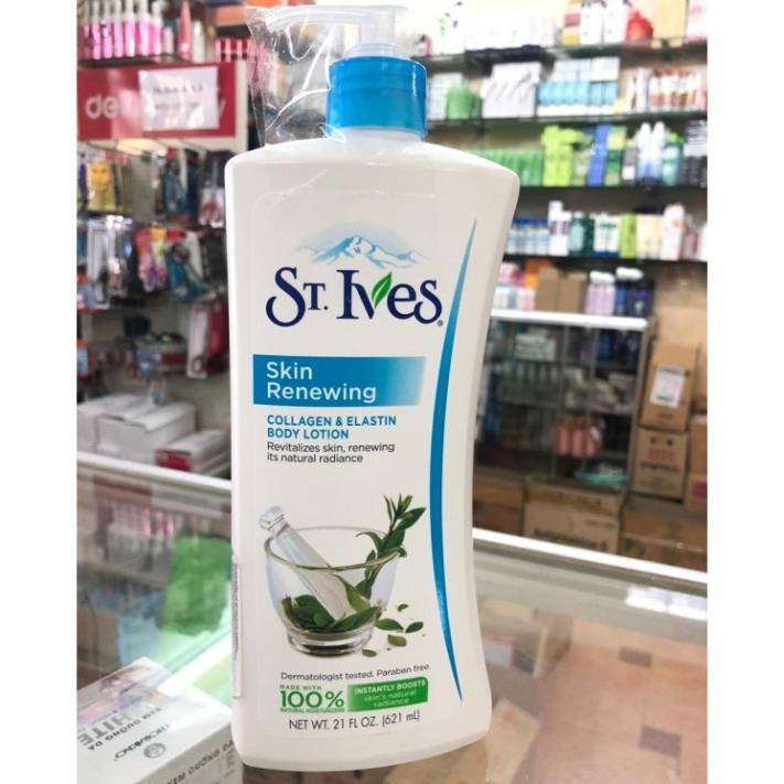 Sữa dưỡng thể toàn thân body lotion st ives hương yến mạch, hương bơ vàng, colagen 621ml | BigBuy360 - bigbuy360.vn