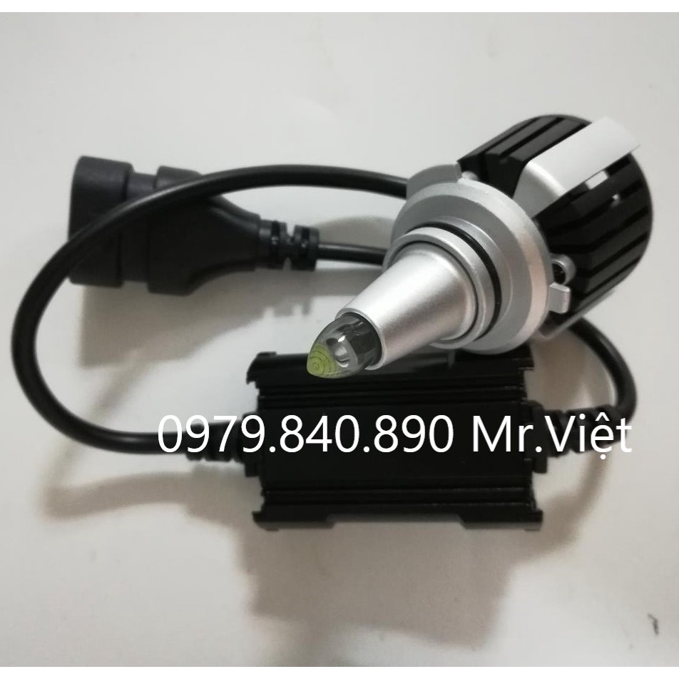 New 2022 - Bóng đèn Led 360 model X10 12v-51w - Ánh sáng trắng 5500 Kelvin