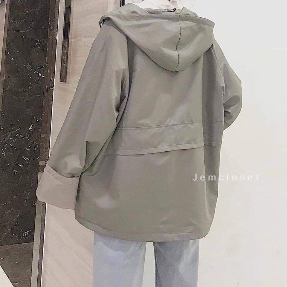 Áo Khoác Dù Chống Nắng dành cho nam nữ và cặp đôi  Unisex Form Rộng Jacket Ulzzang