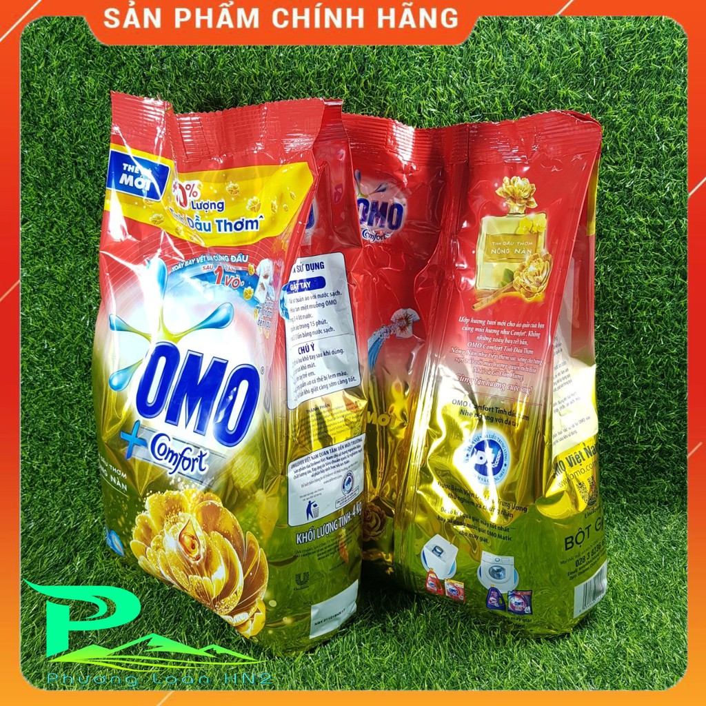 Bột giặt Omo Comfort - Túi 4kg
