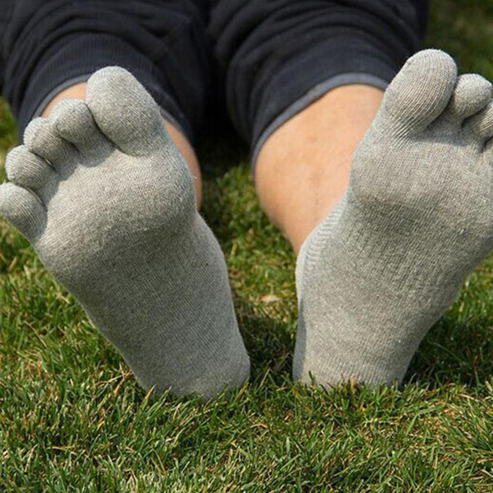 Vớ thể thao cotton thiết kế xỏ ngón cho nam