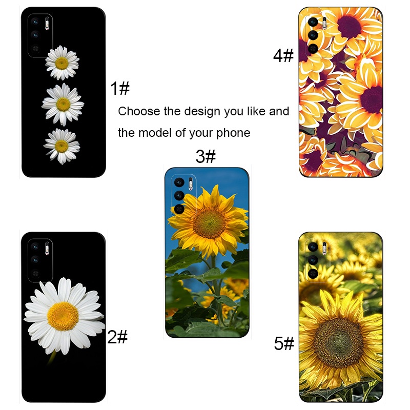 Ốp Điện Thoại Mềm Hình Hoa Hướng Dương Cho Samsung Galaxy A11 A12 A22 A32 M21 M30s J4 Core A82 A9 VX153 Mới