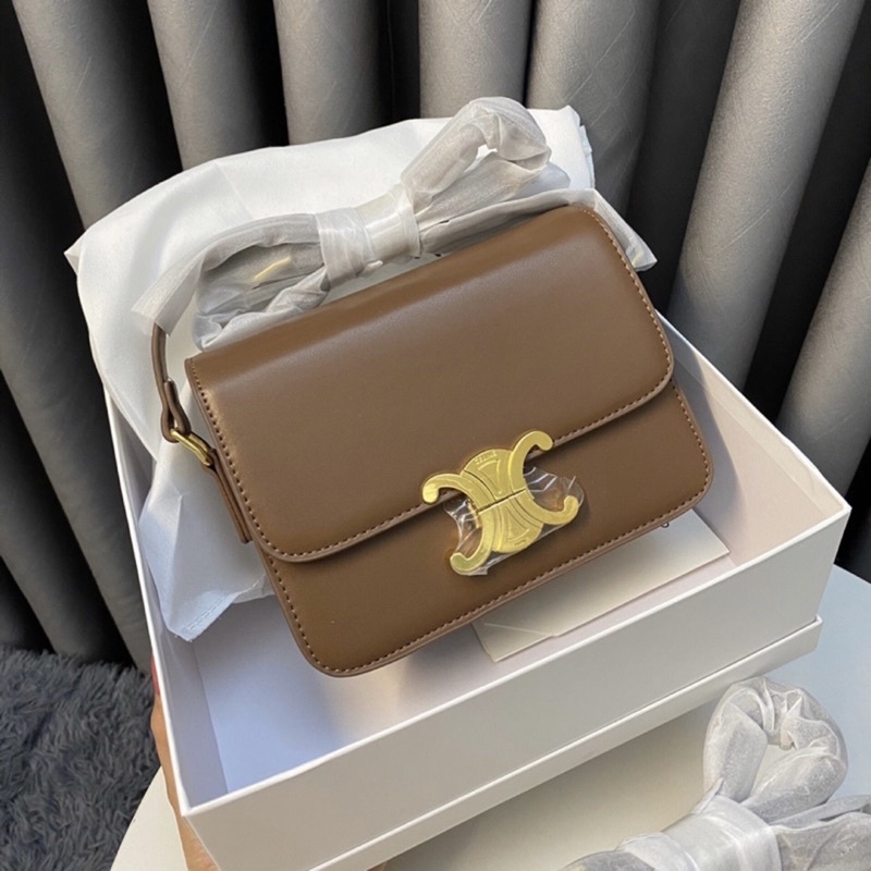 Túi đeo chéo size 19cm da mềm chuẩn đẹp