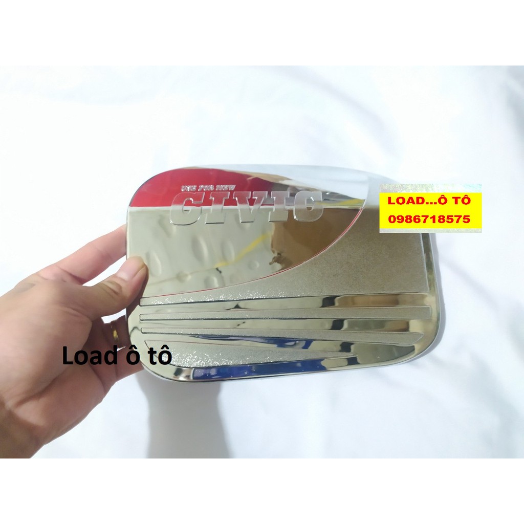 Ốp Nắp Xăng Honda Civic 2018-2021 Mạ crom Cao Cấp