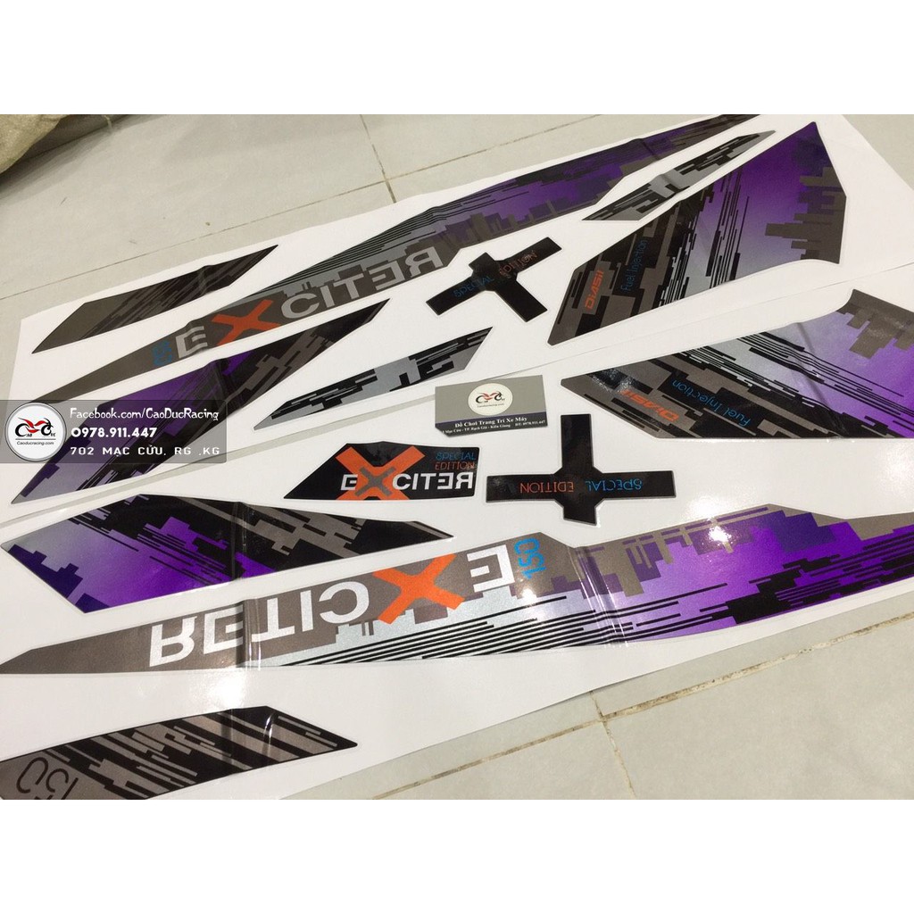 Tem EXCITER 150 BẢN GIỚI HẠN 2019