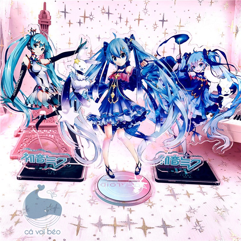 [SALE GIÁ XƯỞNG] [Nhiều mẫu] Mô hình Standee Acrylic Hatsune Miku Vocaloid hàng chuẩn sắc nét