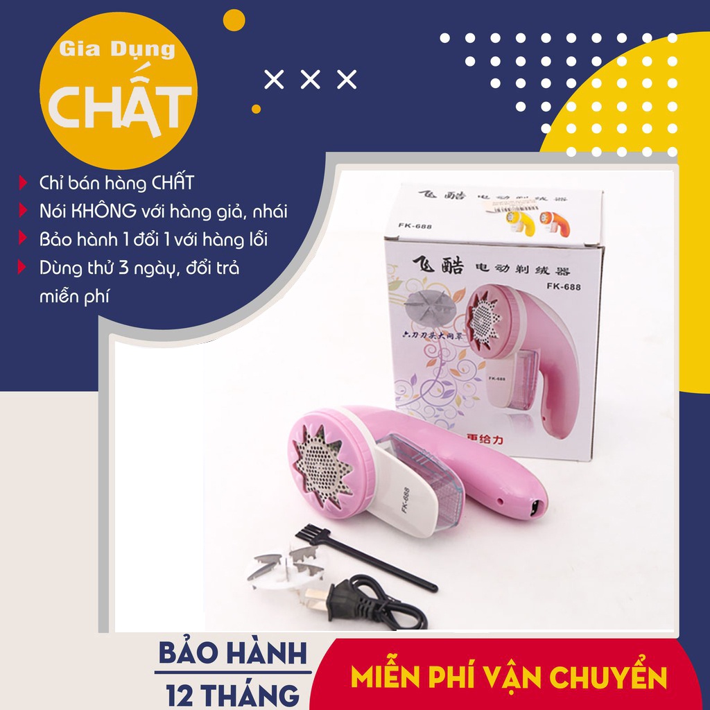 Máy cắt lông xù tích điện cao cấp  - Bảo hành 12 tháng