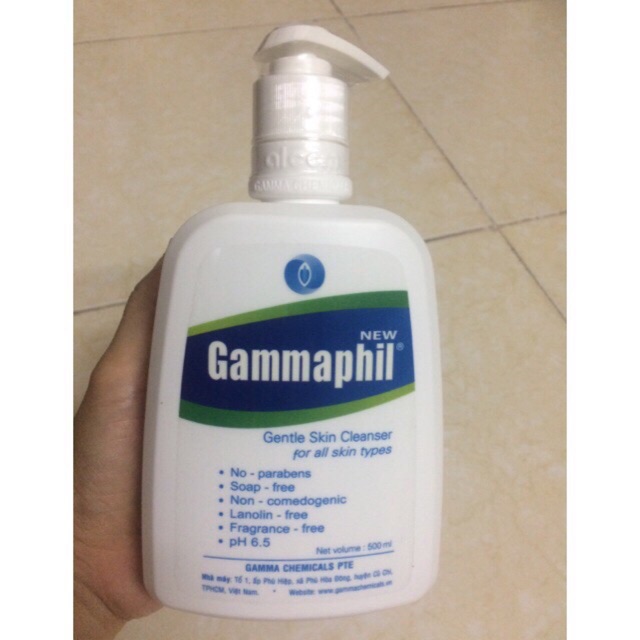 Sữa rửa mặt và tắm Gamaphil