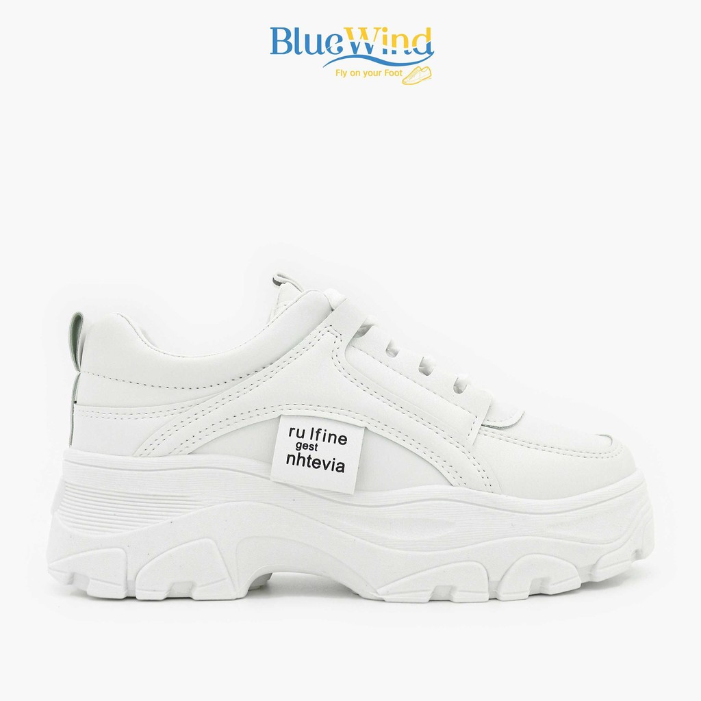 Giày Thể Thao Nữ Đế Cao Tôn Dáng Chất Liệu Da Mềm BLUEWIND 68426