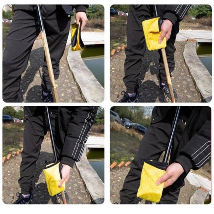 Khăn Lau Đa Năng MicroFiber siêu thấm không xổ lông rất tiện ích NCDS1 đồ câu FISHING_HD