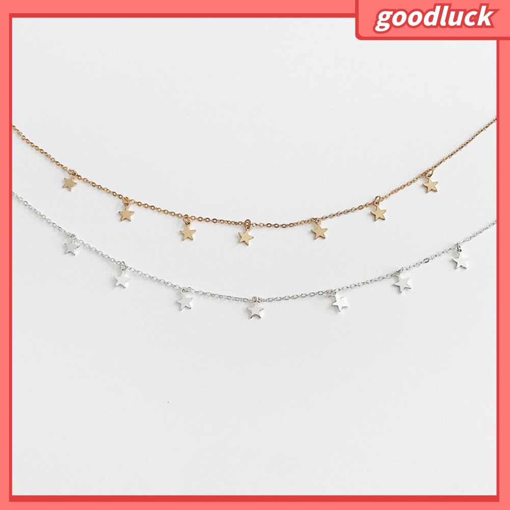 Vòng Cổ Choker Hình Ngôi Sao Năm Cánh Cho Nữ